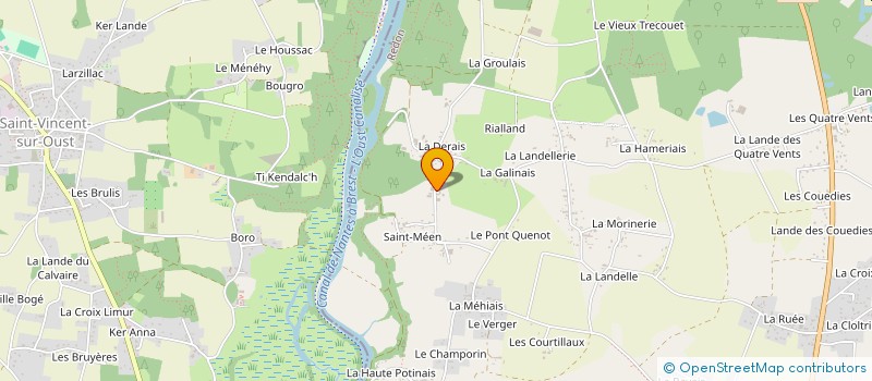 localisation de l'entreprise LA FRIMOUSSERIE  BAINS-SUR-OUST