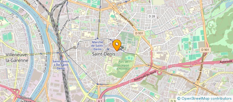 localisation de l'entreprise LA FRINGALE à SAINT-DENIS