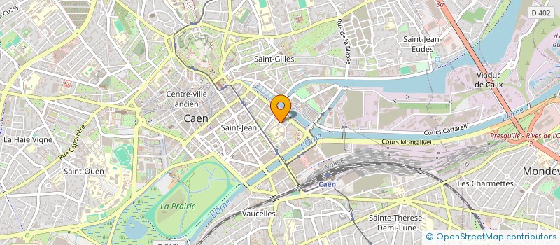 localisation de l'entreprise LA FRIPE C'CHIC à CAEN
