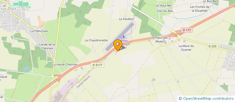 localisation de l'entreprise LA FRIQUETTERIE à SAINTE-MARIE