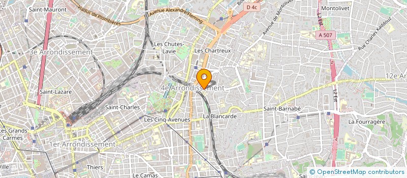 localisation de l'entreprise LA FRITE FRAICHE à MARSEILLE