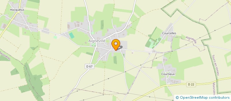 localisation de l'entreprise LA FRITE QUI PLE à TOURS-EN-VIMEU