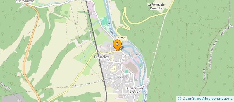 localisation de l'entreprise LA FRITE(UNE FOIS) à VIGNORY