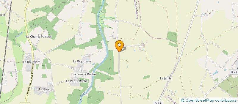 localisation de l'entreprise LA FROGERIE  MACHECOUL-SAINT-MEME