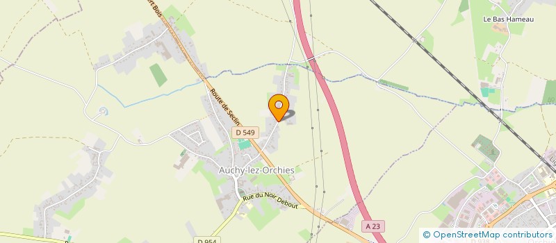 localisation de l'entreprise LA FROIDURE  AUCHY-LEZ-ORCHIES