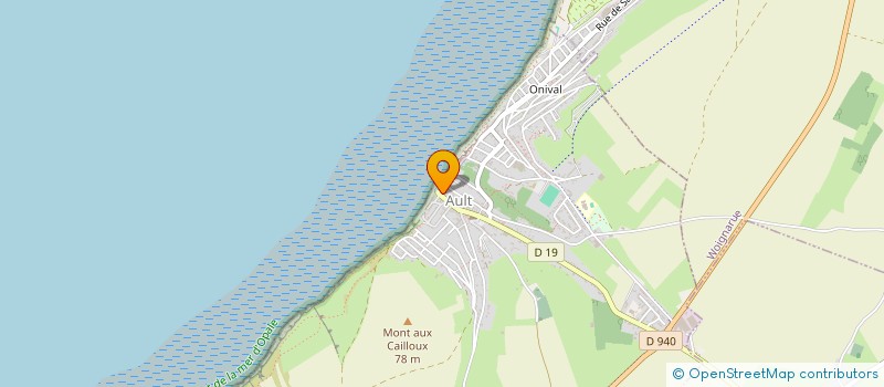 localisation de l'entreprise LA FROMAGERIE D'AULT  AULT