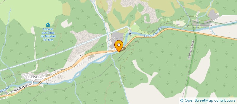 localisation de l'entreprise LA FROMAGERIE D'HELENE  SECHILIENNE