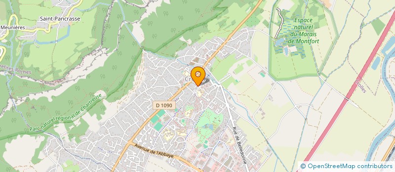 localisation de l'entreprise LA FROMAGERIE DE CROLLES à CROLLES