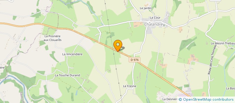 localisation de l'entreprise LA FROMAGERIE DE PAIN D'AVAINE  ISIGNY-LE-BUAT