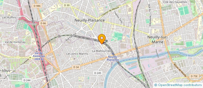 localisation de l'entreprise LA FROMAGERIE DE PLAISANCE à NEUILLY-PLAISANCE