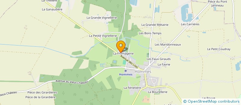 localisation de l'entreprise LA FROMAGERIE-DIPALFRANCE  HOMMES