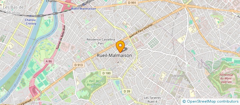 localisation de l'entreprise LA FROMAGERIE DU MARCHE à RUEIL-MALMAISON