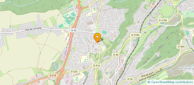 localisation de l'entreprise LA FROMAGERIE DU MARQUIS à LONGWY