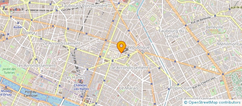 localisation de l'entreprise LA FROMAGERIE DU VERTBOIS  PARIS