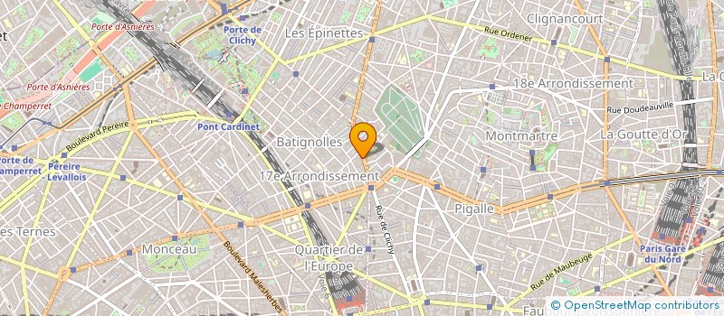 localisation de l'entreprise LA FROMAGERIE ROUSSEL à PARIS