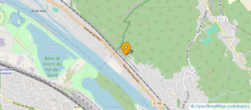 localisation de l'entreprise LA FROMAGERIE SAINT LOUIS  TRIEL-SUR-SEINE