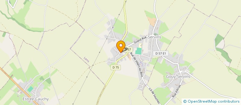 localisation de l'entreprise LA FROMAGETTE DU NORD à SERVINS