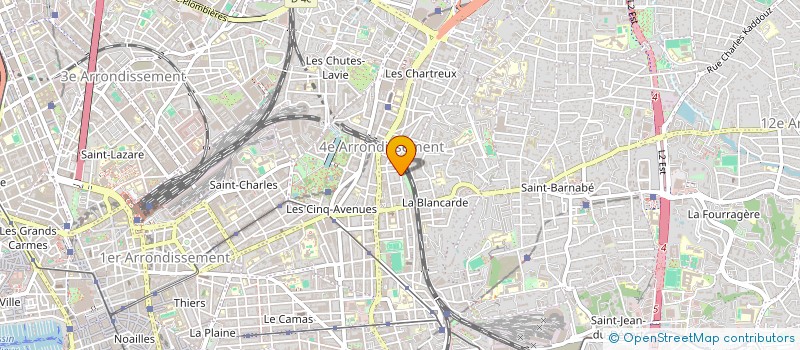 localisation de l'entreprise LA FRONTERA à MARSEILLE