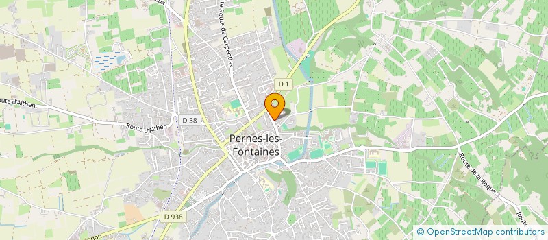 localisation de l'entreprise LA FRUITERIE PERNES à PERNES-LES-FONTAINES