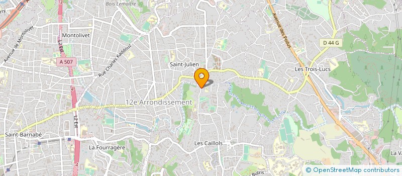 localisation de l'entreprise LA FRUITIERE à MARSEILLE