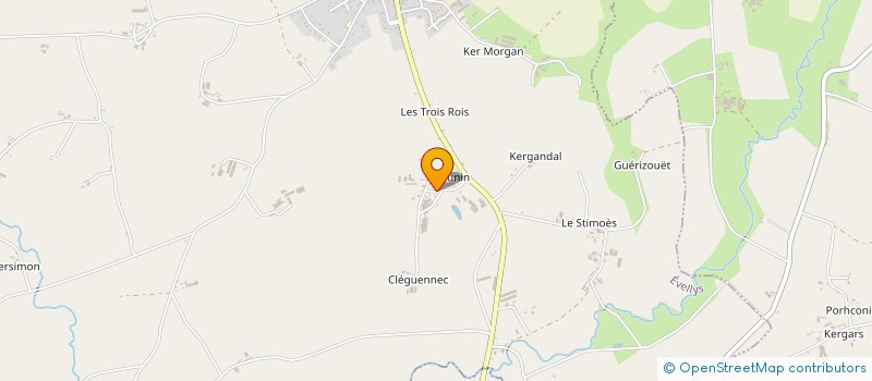 localisation de l'entreprise LA FRUITIERE DU VAL EVEL à EVELLYS