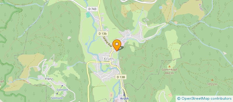 localisation de l'entreprise LA FULLA BANDA  KRUTH