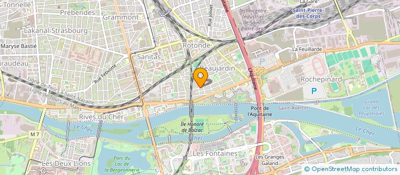 localisation de l'entreprise LA FUMEE D'ANT(U)AN  TOURS