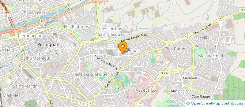 localisation de l'entreprise LA FUNDACIO à PERPIGNAN