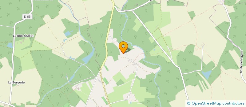 localisation de l'entreprise LA FURAUDIERE  MESLAND