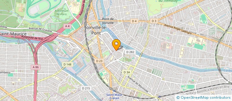 localisation de l'entreprise LA FUREUR DE LIRE à SAINT-MAUR-DES-FOSSES