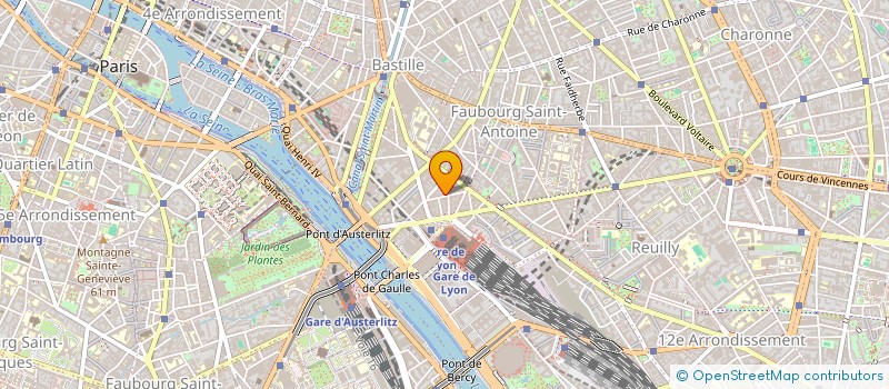 localisation de l'entreprise LA FURIE DE LA LUNE  PARIS