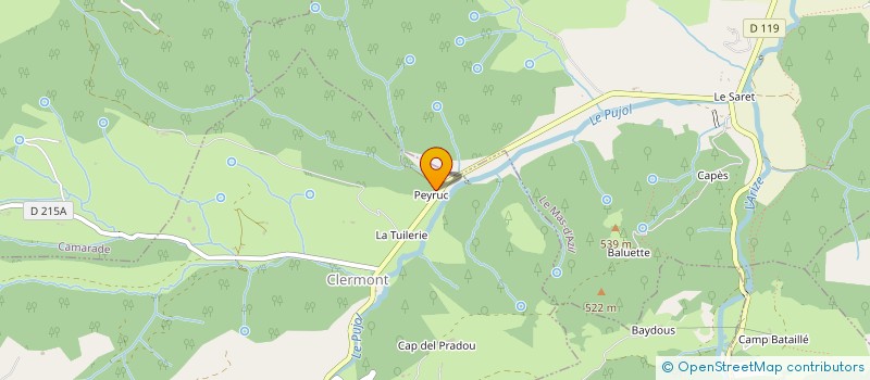 localisation de l'entreprise LA FUSION DE L'UNI-VERRE à CLERMONT