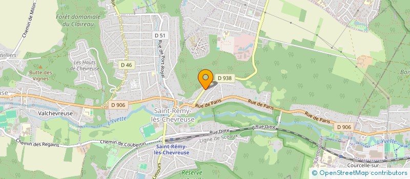 localisation de l'entreprise LA FUSTA  SAINT-REMY-LES-CHEVREUSE