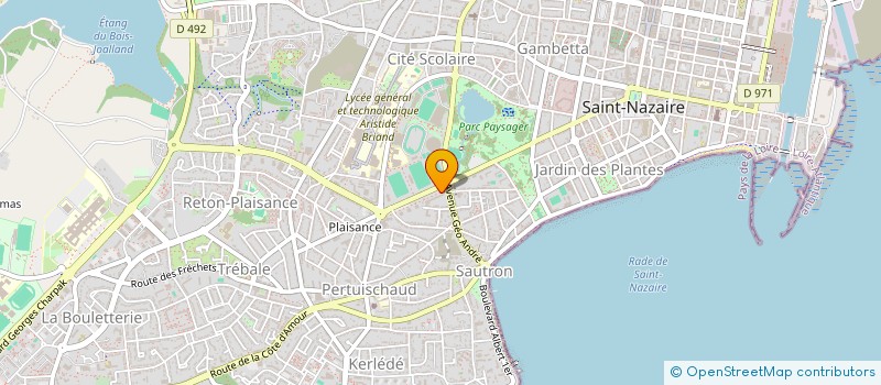 localisation de l'entreprise LA FYSE  SAINT-NAZAIRE