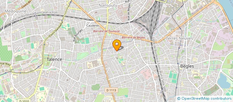 localisation de l'entreprise LA GABARE DE GIRONDE à BEGLES