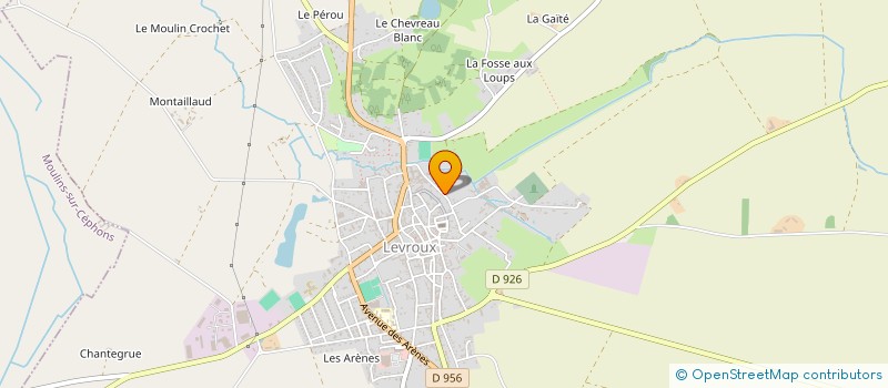 localisation de l'entreprise LA GABATUM à LEVROUX
