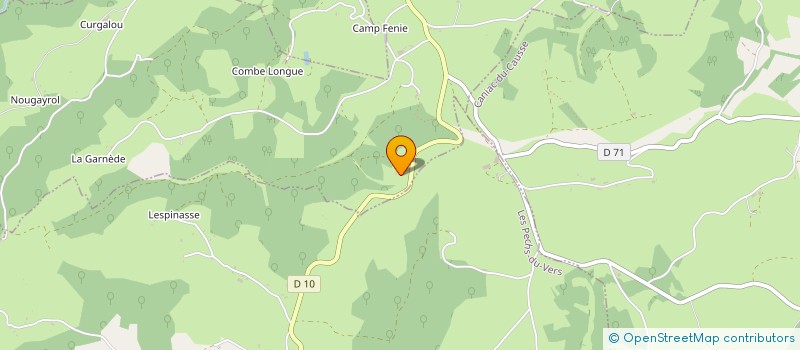 localisation de l'entreprise LA GACHENIE  SOULOMES