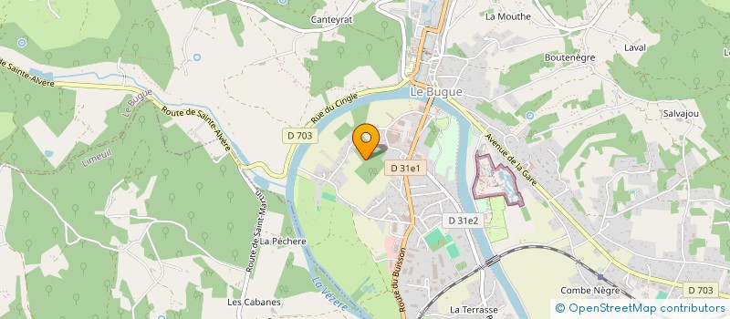 localisation de l'entreprise LA GAFFERIE  LES EYZIES