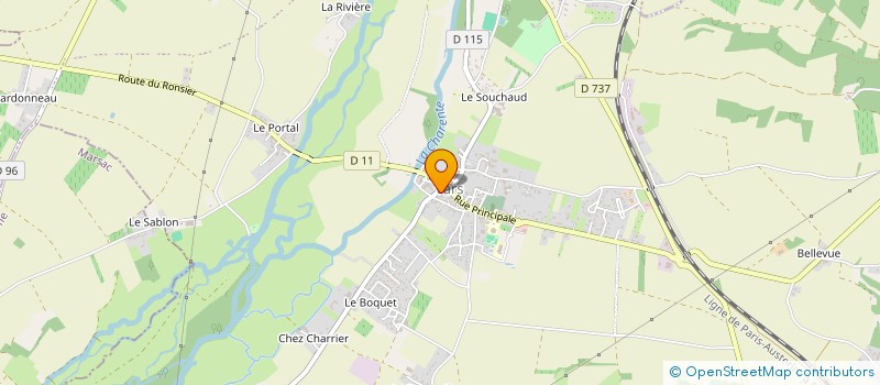 localisation de l'entreprise LA GAGOUILLE SAVONNEUSE DE LA BOIXE  LA BOIXE