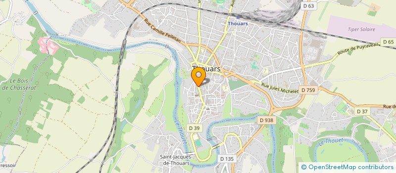 localisation de l'entreprise LA GAIETE BRIOLAISE à PLAINE-ET-VALLEES