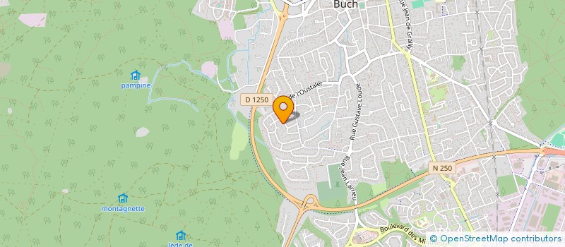 localisation de l'entreprise LA GAILLARDE à LA TESTE-DE-BUCH