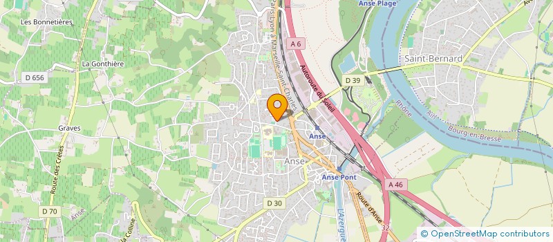 localisation de l'entreprise LA GAILLARDE  ANSE