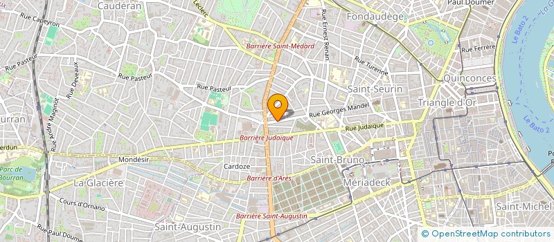 localisation de l'entreprise LA GAITE  BORDEAUX