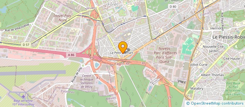 localisation de l'entreprise LA GAITE  CLAMART