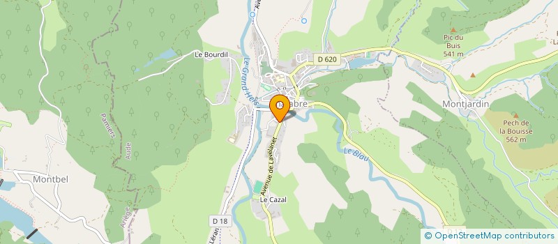 localisation de l'entreprise LA GALANTE à SONNAC SUR L'HERS