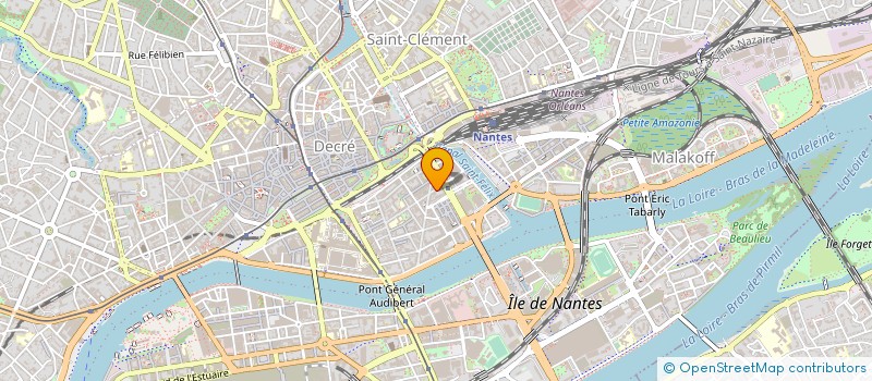 localisation de l'entreprise LA GALAXIE à NANTES