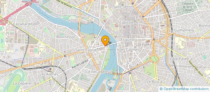 localisation de l'entreprise LA GALERIE à TOULOUSE