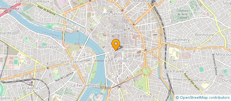 localisation de l'entreprise LA GALERIE 5 à TOULOUSE