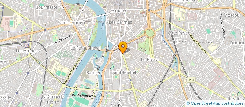 localisation de l'entreprise LA GALERIE DE L'IMMOBILIER à TOULOUSE
