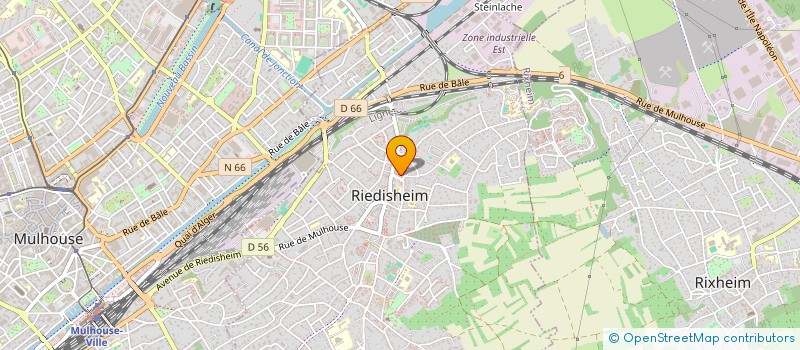 localisation de l'entreprise LA GALERIE DU GOURMET  RIEDISHEIM